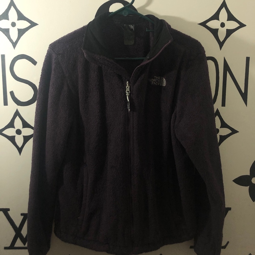 North Face Fleece Fluffy ZIP UP